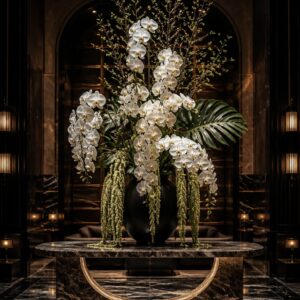 The Grand — Midnight Peony Installation
